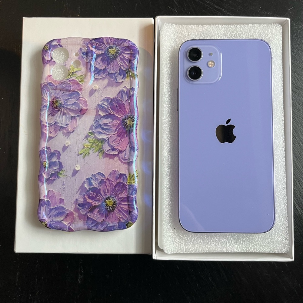 Apple Purple iPhone with Advanced Dual-Camera